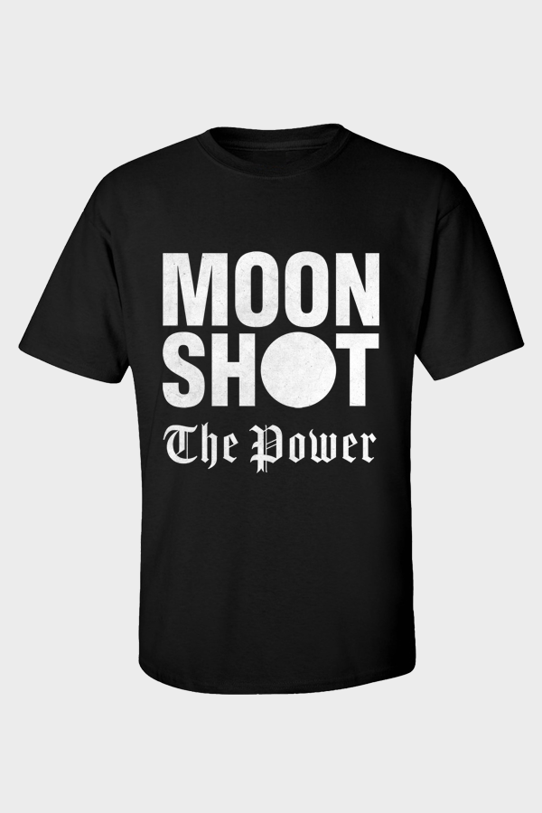 MOONSHOT ストライプモックネックTシャツ - メルカリ